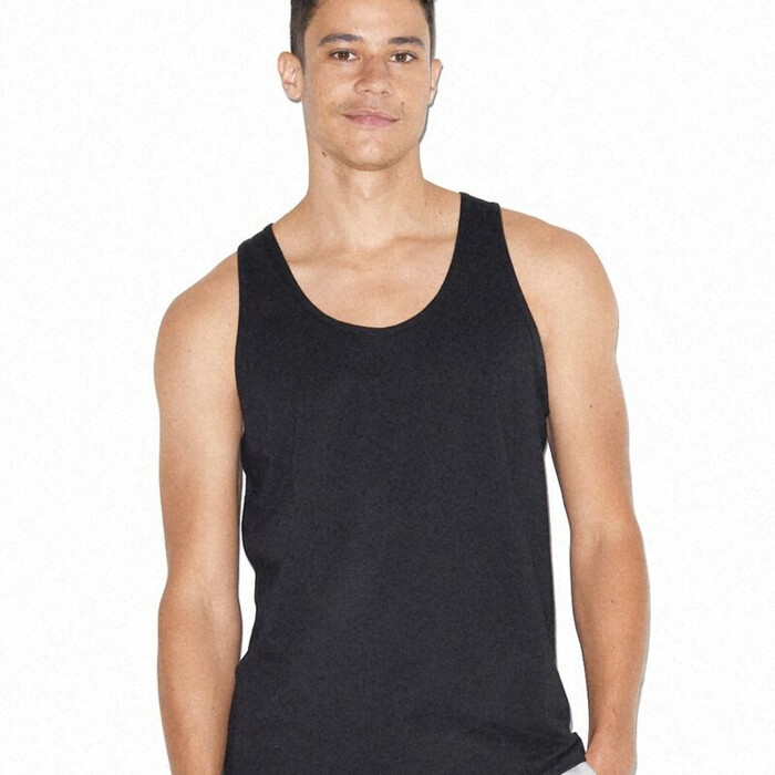 USA-Made Unisex Fine Jersey Tank Thumbnail