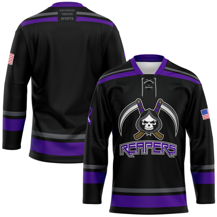 HOCKEY JERSEY | LACE NEACK | DARK Thumbnail